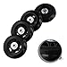4 Pcs Super Silent Luggage Replacement Wheels for Suitcase - Rubber Wheel Roller Repair Kit with Bearings, 6mm Center ID, 40MM 41MM 60MM 70MM 75MM Options(75x24mm)