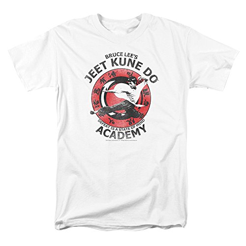 Popfunk Bruce Lee Jeet Kune Do Academy T-Shirt & Stickers (X-Large)