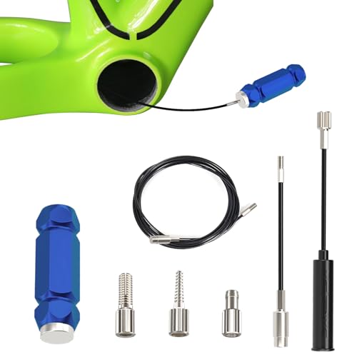 Huybaa Kit Passaggio Cavi Interno, Professionale Bicicletta Cavo Interno Strumento di Routing, per Il Telaio della Bicicletta Ciclismo Accessori
