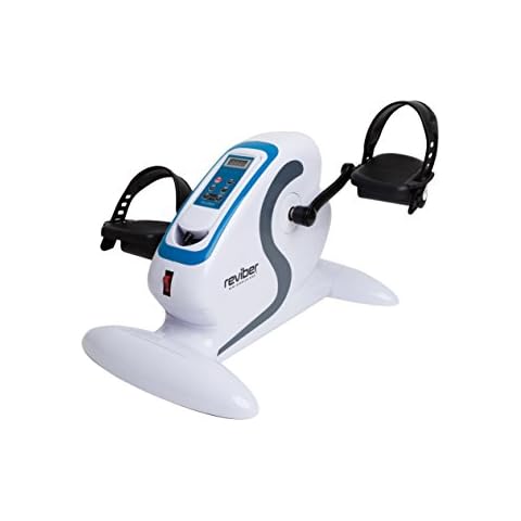 Reviber Mini Motorised Exercise Bike - Upgraded Comfort Pedals - Minimal Assembly Required Cover