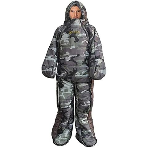 CQLXZ Mumienschlafsack Humanoider Schlafsack, tragbarer Campingschlafsack Cover