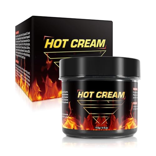 Hot Sweat Cream – Workout Support Formula for Muscle Warm-Up & Skin Comfort – Helps Encourage Perspiration During Exercise – for Women & Men – Thighs, Arms & Body – 4 fl oz
