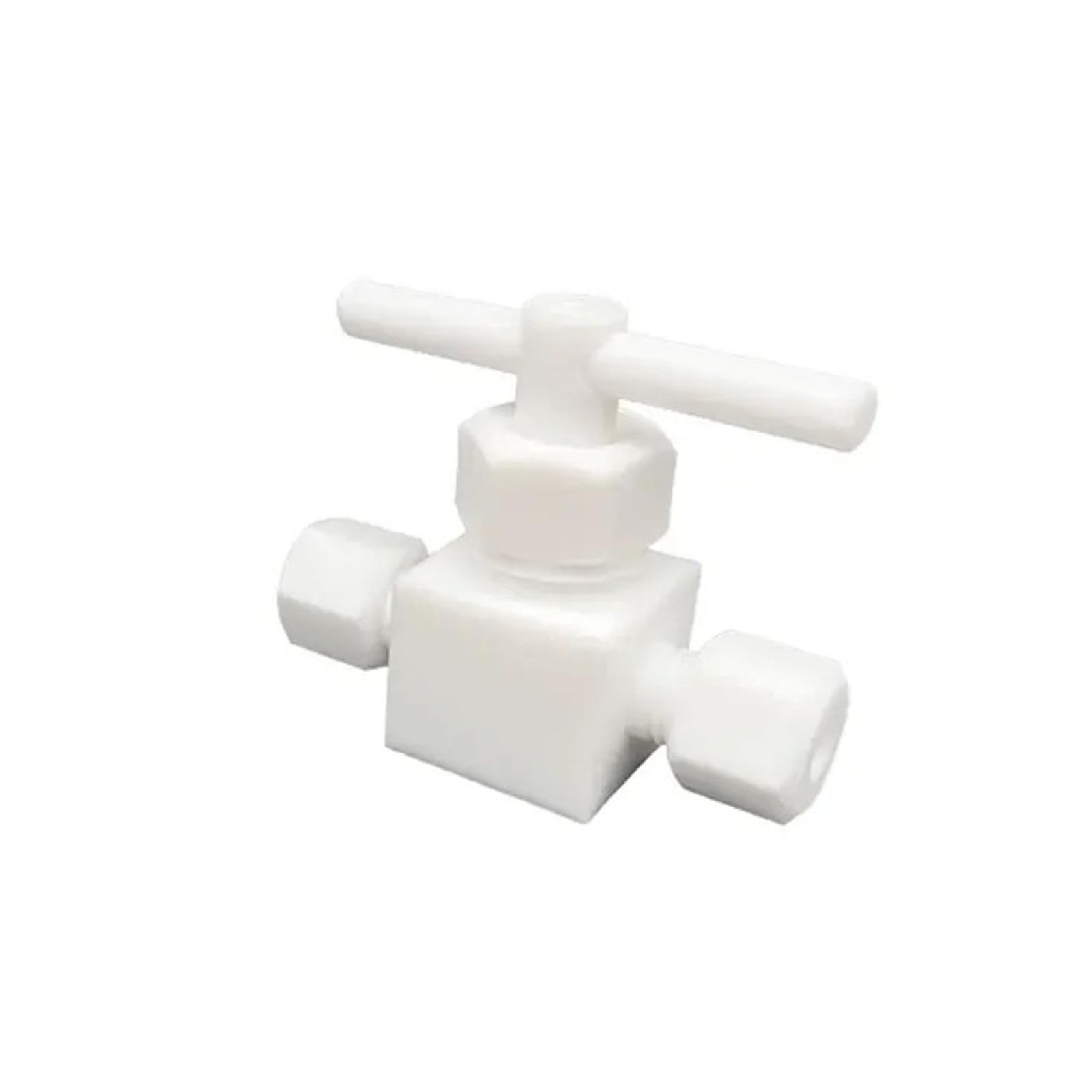 Válvula de cierre de grúa para regular caudal en tubo PTFE de 2mm