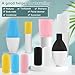 NACHLYNN 10 Pack Silicone Bottle Covers Multicolor Silicone Travel Size Container Sleeves Travel Bottle Covers Reusable Travel Sleeves for Toiletries for Men Women Travel Toiletry Bag Accessories