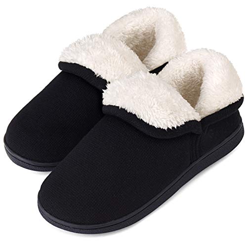 VONMAY Women's Slippers Boots Memory Foam Fuzzy Booties House Shoes Winter Warm Indoor Outdoor