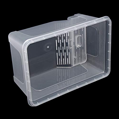 MJJEsports S/M/L Reptil Tortuga Plástico De Cría De La Caja De Alimentación De La Bandeja De Tanques Acuario Alimentador De Peces - #1 - imagen 7