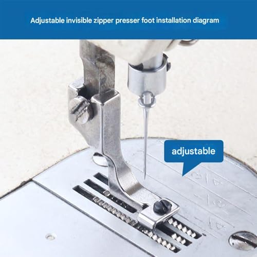 Prensatelas de acero para máquinas de coser planas miniatura 2