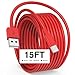 Type C Cable 10ft, CABEPOW 2Pack Long USB C to USB A Fast Charging Cord, Nylon Braided Charger Cable Compatible for Samsung Galaxy S9 S8 Plus Note 9,Pixel,LG V30 G6 Google Nintendo Switch,OnePlus