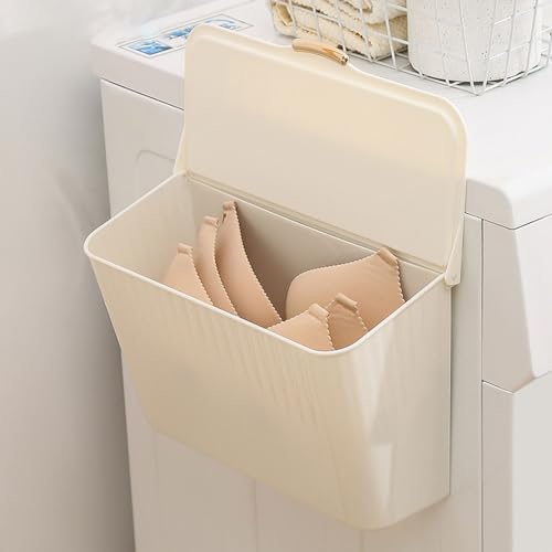Yosoo YOSOO05KQ1EGFOB-12 4L Wall Mounted Laundry Basket thumb #6