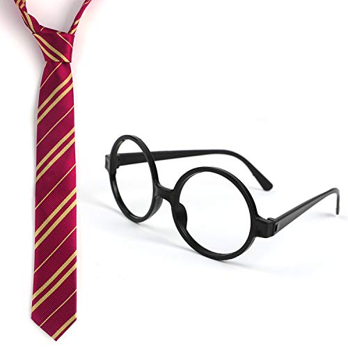 Landisun Tie Novelty Glasses Cosplay Costume Halloween Toy