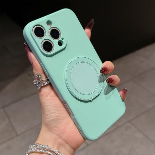 TRRDB 360°�u���P�b�g�X�^���h���C�X�}�z�P�[�X iPhone 17 16 15 14 13 12 Pro Max 17 Air 15 16 Plus�p �\���b�h�J���[ ���C�����X�[�d�ϏՌ��J�o�[�A���C�g�e�B�[���AiPhone 15 Pro�p