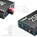 MKLIHFD 2500W Pure Sine Wave Inverter 12V DC to 110V AC Converter for Home, RV, Truck, Off-Grid Solar Power Inverter with Built-in 5V/2.1A USB, AC Hardwire Port, Remote Controller