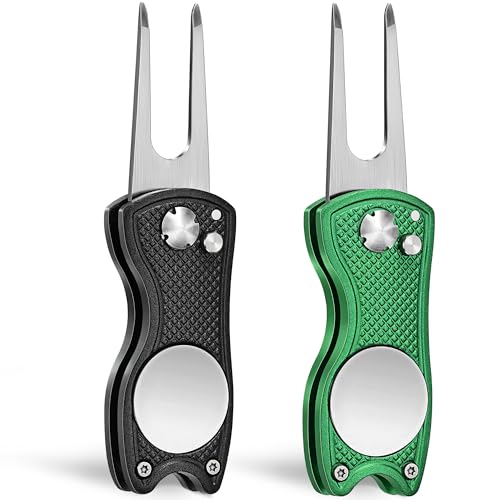 Mile High Life 2 Pack Golf Divot Repair Tool w