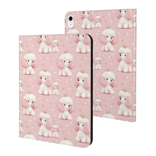 Smart cover iPad 10e génération compatible veille automatique motif chien