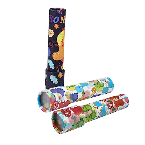 KONTONTY 3 Stück Kinder Kaleidoskop Dinosaurier