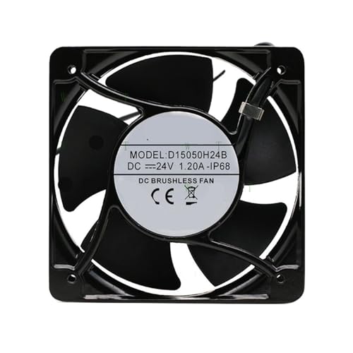 Ventilateur 15CM 24V IP68 D15050H24B haute fiabilité industrielle