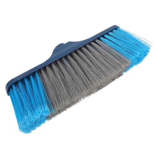 COOLHIYA Broom Head Replacement Hard Bristle Plastic Broom Head for Industrial Home Use Versatile Cleaning Accessory for Indoor Outdoor Spaces Durable Reliable Floor Brush