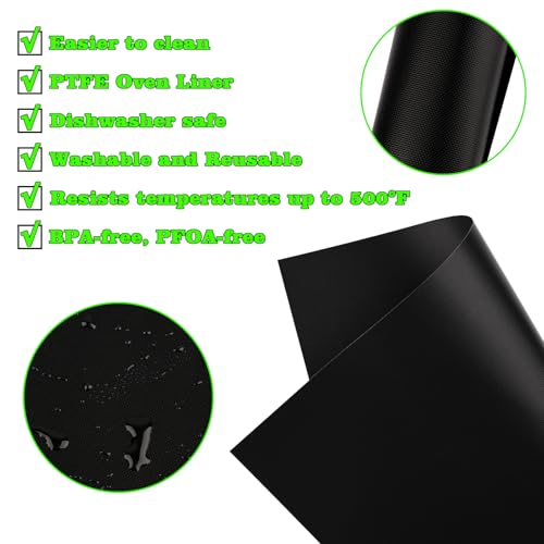 Image of WMKGG 4 PCS Air Fryer Liners,12 inchx12 inch toaster oven liners | Airfryer Accessories for Ninja Flip Up Air Fryer toaster oven,Non-Stick,Reusable