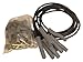 MSD 31233 Black 8.5mm Super Conductor Spark Plug Wire Set