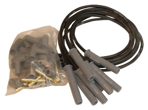 Image of MSD 31233 Super Conductor Spark Plug Wire SetUniversal 8 cyl. 90: