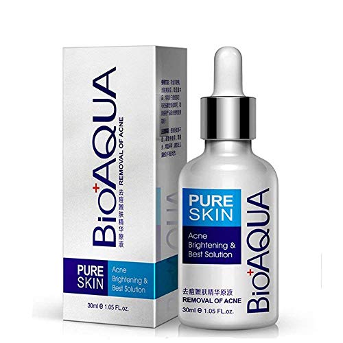BIOAQUA Face Acne Treatment Scar Removal Spots Pimples Moisturizing Essential Oil 30ml