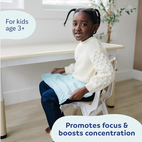 Fun and Function Wipe Clean Weighted Lap Pad for Kids with Sensory Issues & Special Needs - Sensory Weighted Lap Pad for Kids 75 Pounds - Calm Down Corner Supplies - Image 5