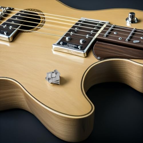 Genel 6 Adet Paslanmaz Çelik Metal Roller Tutucu Elektrikli Gitar Aksesuarı Uyumluluk ve Kalitesi Artırıcı