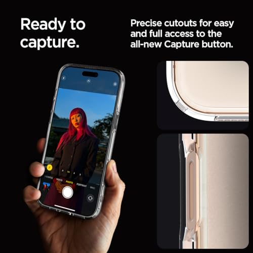 Image of Spigen for iPhone 16 Pro Max Case, Ultra Hybrid [No Magnet Ring][Anti-Yellowing] - Frost Clear