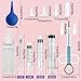 Puppy Feeding Tube Kit Pet Nurser Feeding Bottle Nipple, 20/10/5/1 ML Syringes, Syringes Bulb for Dog Nursing Syringes Pill Shooter Dispenser Kitten Nestling Feeding Tool for Small Baby Animals,13Pack