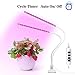 Produktbild MYPNB Pflanzenlampe LED wachsen Lichter, Flexible 360 ° Anlage wachsen Lampe mit Clip, Rot/Blau Spectrum 5 Dimmbare Levels, for Indoor hydroponischen Gewächshaus Gartenarbeit Büropflanze