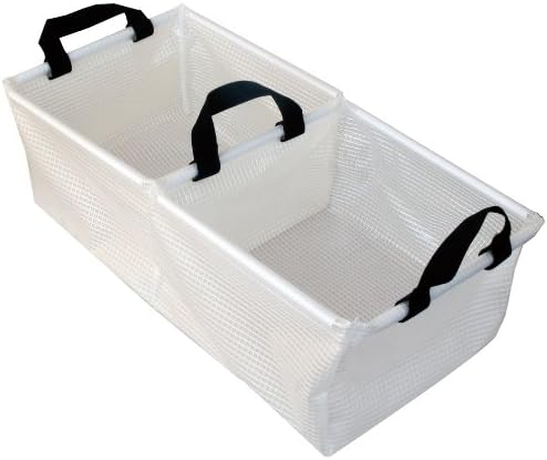AceCamp1710 Transparent Double Folding Basin, White