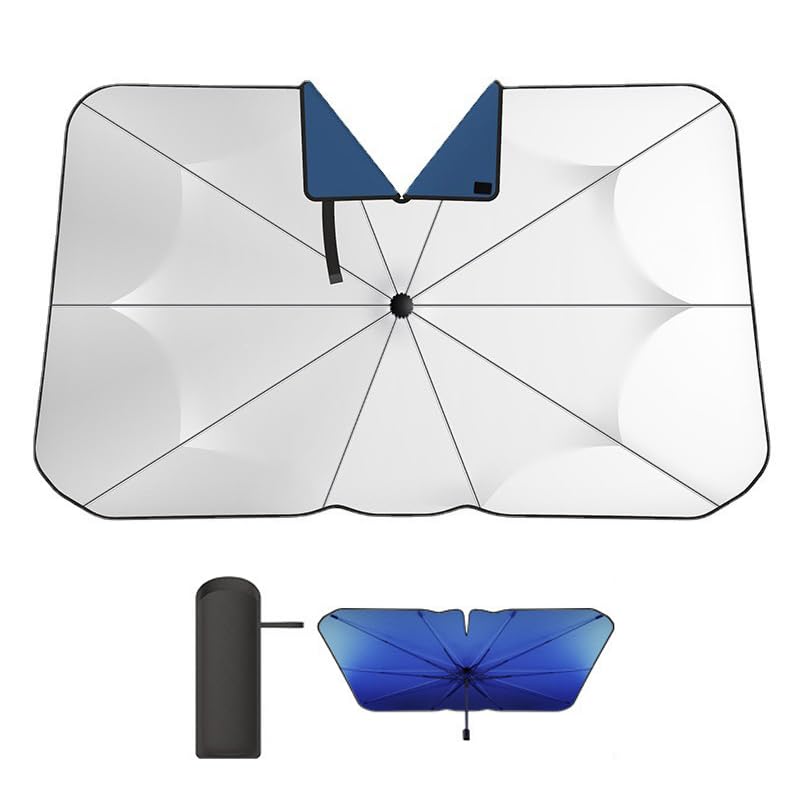 Auto Pare Soleil Pour Fiat Doblo,Pliable Réfléchissant