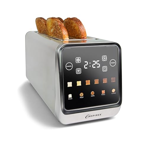 Inspirex Touch Screen 4 Slice Toaster