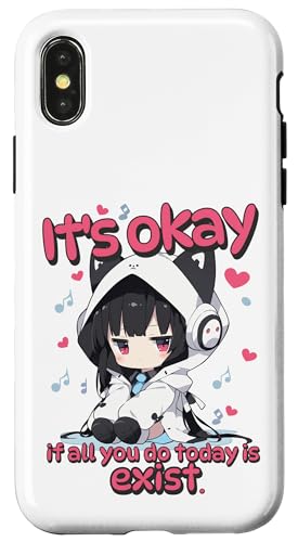 It's Okay If All You Do Today Is Exist Quote Carcasa para iPhone X/XS
