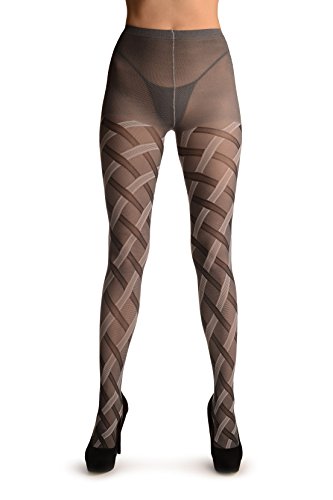LissKiss Grey Scottish Plait - Pantyhose (Tights)3