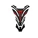 WSNM Protection réservoir Accessoires De Moto Autocollant De Protection Contre Le Réservoir De Carburant À Gaz De Décalque pour Aprilia Shiver/GT Dorsoduro 750 1200 RS125 RSV (Color : 26 Red)