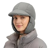 Protection Contre le Vent: Doté d’une boucle réglable sous le menton pour un ajustement personnalisé, ce bonnet aviateur bloque le vent froid tandis que les cache-oreilles épais assurent une couverture totale. Garde la tête et les oreilles au chaud même par temps rigoureux