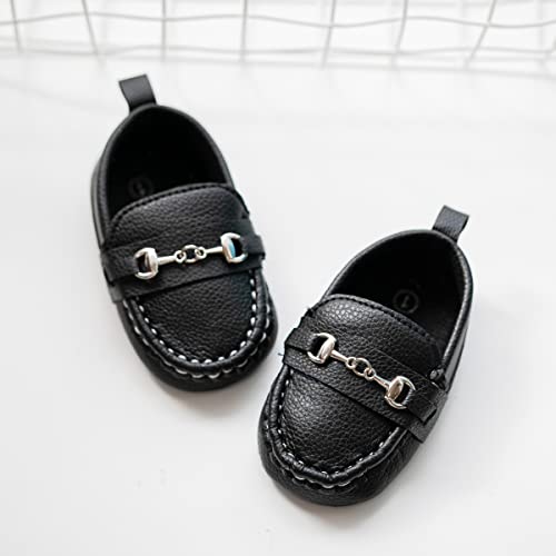 Aploxphy Baby Girls Boys Classic Loafers Infant Oxford Dress Shoes Prewalker Soft Slip On Moccasin Crib Flats Newborn Shoes… #TOP2