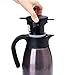 GiNT 1L / 34Oz Thermal Coffee Carafe, Insulated Stainless Steel Coffee Carafes for Keeping Hot/Double Walled Vacuum Thermal Carafe (Purple)