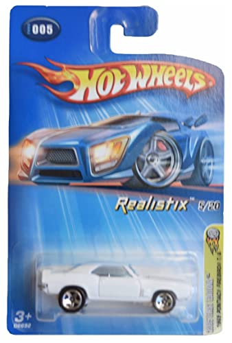 Hot Wheels 1969 Pontiac Firebird T/A - White miniatura 1