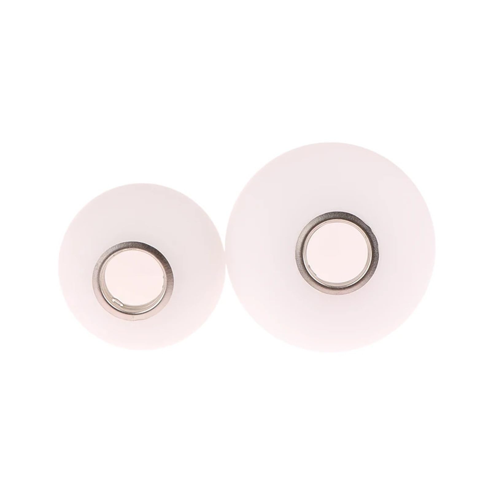Lámpara de Cristal Blanco, lámpara esférica esmerilada for Bombilla E14E27, Accesorio de Apertura, Accesorio de Cristal, Pantalla de Repuesto(120mm-E27)