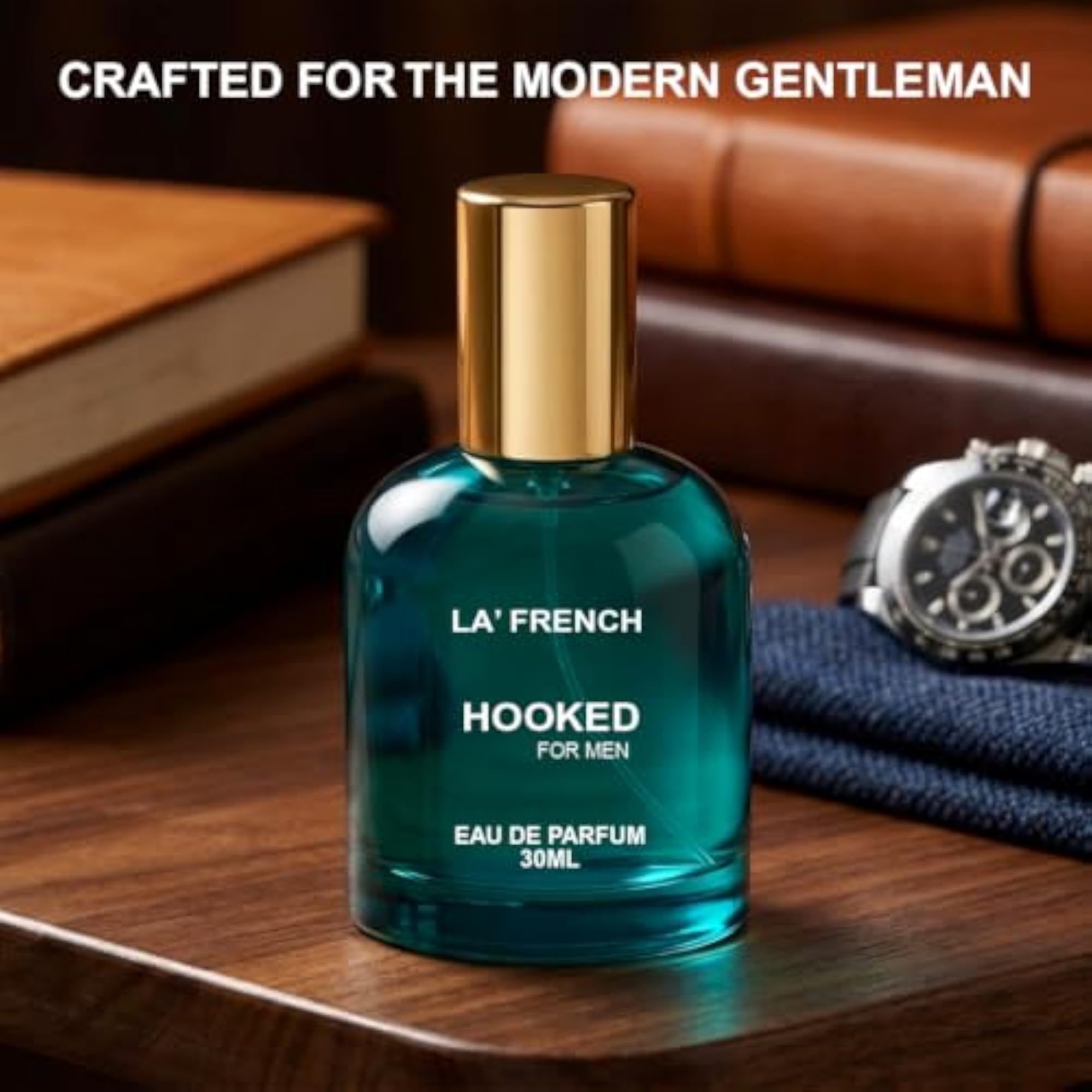 Men's Hooked Perfume, Intense Long Lasting Fragrance