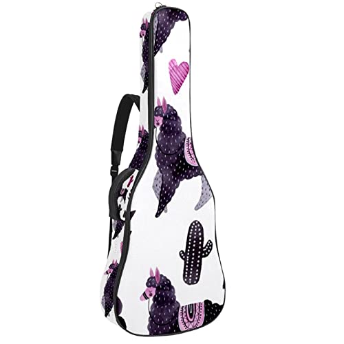 Housse étanche pour guitare acoustique avec double bandoulière et poche Motif visage de panda, Multicolore 08, 42.9×16… - Les Beatles, Paul McCartney, John Lennon, RIngo Starr, George Harrison Housse étanche pour guitare acoustique avec double bandoulière et poche Motif visage de panda, Multicolore 08, 42.9x16…