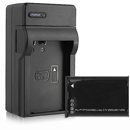 Batterie + Chargeur Type 010-11654 -03 Compatible avec Garmin VIRB, VIRB Elite/Monterra/Montana 600, 650... Voir descriptif!