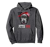Pittie Mom Pitbull Dog Lovers Hoodie Women Pullover Hoodie