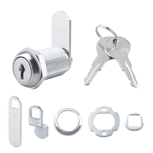 Cabinet Locks with Keys, Cam Lock, Secure Important Files and