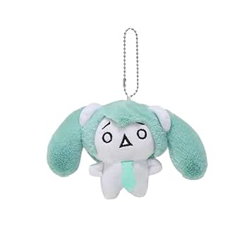 【20cm】初音ミク ふわふわぬいぐるみ キーチェーンマスコット Amazon.co.jp: [HDFC] 初音ミク MIKU ぬいぐるみ キーホルダー