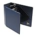 3-Ring EZD Binder, 5 quot; Capacity, 8-1/2 quot;x11 quot, Navy Blue