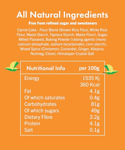 Gluten Free Cake Mix | Creative Nature Vegan Cake Mixes Variety Pack | Nut-Free, Dairy-Free Baking Mixes | Top 14 Allergen Free | 4 Pack