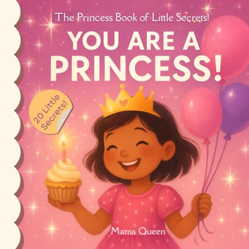 You Are A Princess!: The Princess Book of Little Secrets to Learn Kindness, Courage, Creativity, Self-Love and Inner Strength | Girls Aged 4 and Above | Motivational Books for Children